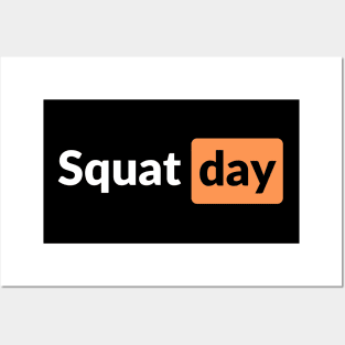 Squat Posters and Art